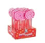 Spiraal Lolly Roze -Doos 17 stuks