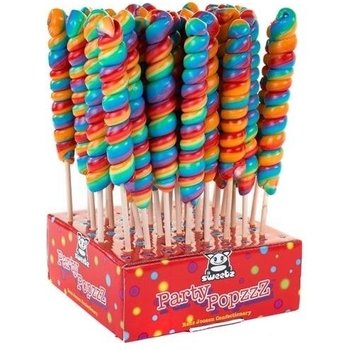 Holland Foodz TWIST Regenboog Lolly  -Doos 34 Stuks