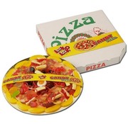 Look-O-Look Pizza Ware Grootte In Doos  -Doos 12 Stuks