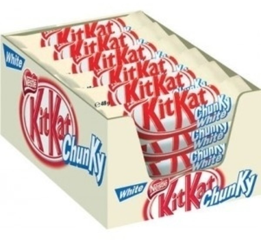 Kitkat Chunky White -Doos 24 Stuks