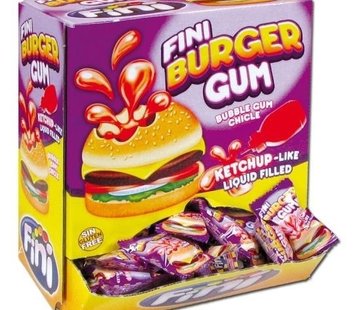 Fini Hamburger Gum Gluten Vrij -Doos 200 Stuks