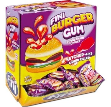 Fini Hamburger Gum Gluten Vrij -Doos 200 Stuks