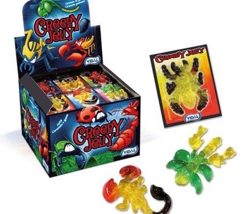 Halloween Vidal Creepy Jelly -Doos 66 Stuks