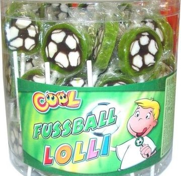 Cool Voetbal Lollies -Silo 100 Stuks