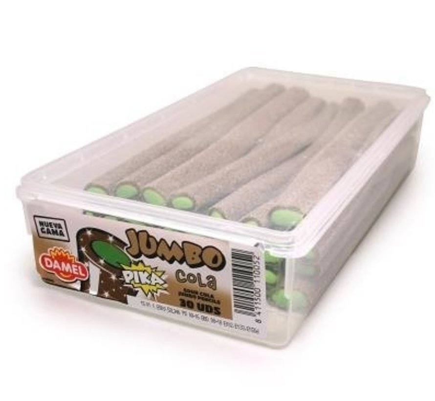 Jumbo Sour Cola Sticks  Silo 30 stuks