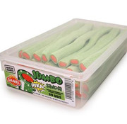 Damel Jumbo Sour Watermelon Sticks Doos 30 Stuks  Damel
