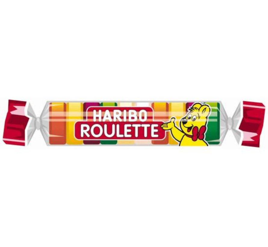 Haribo Fruit Roulette -Doos 50 Stuks