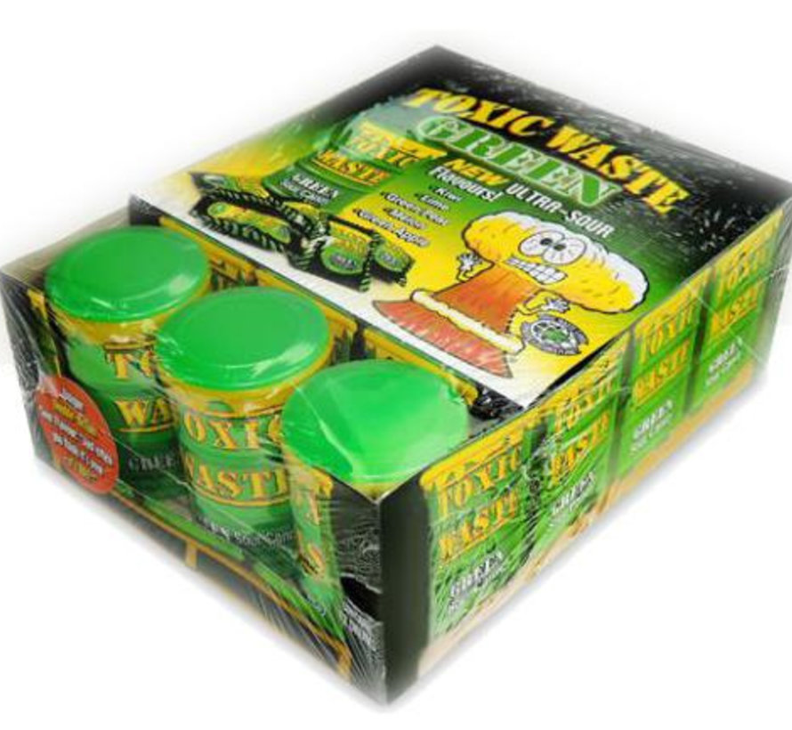 Toxic Waste Drum  Groen Doos 12 Stuks