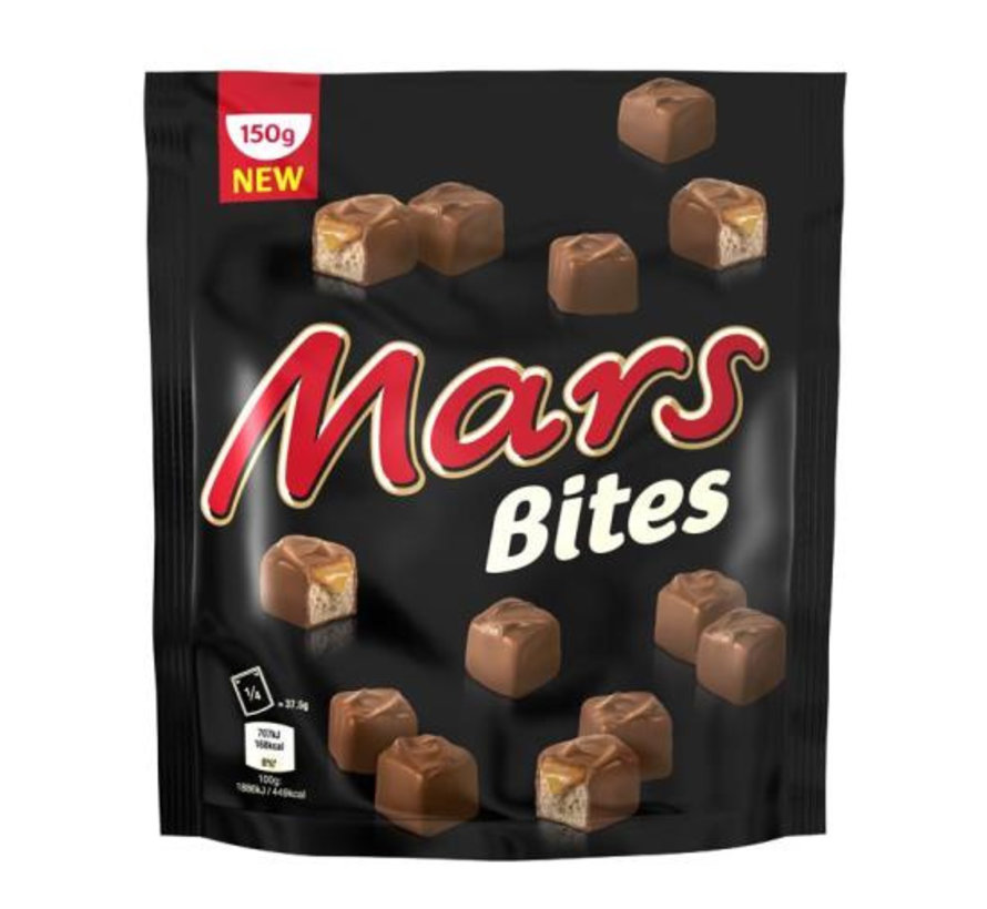 Mars Bites 150 Gr  Doos 9 Stuks