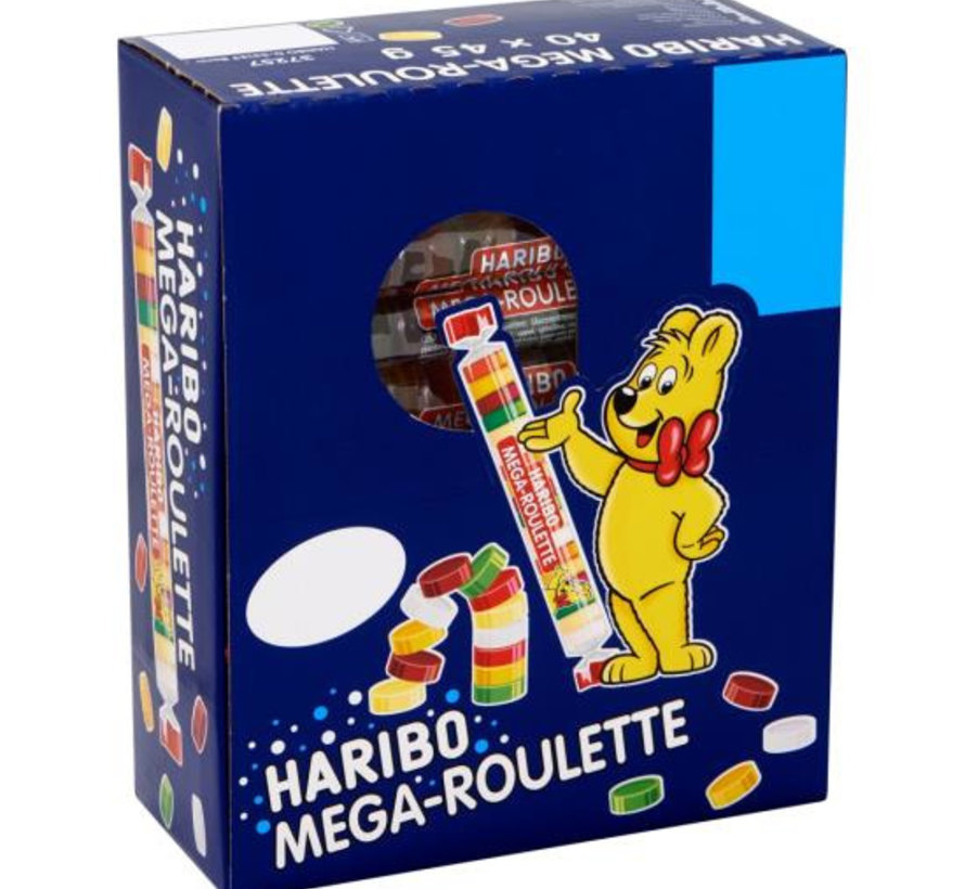 Mega Roulette Fruit Rol -Doos 40 Stuks