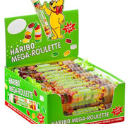 Haribo snoep Mega Roulette Zuur Rol Doos 40 Stuks