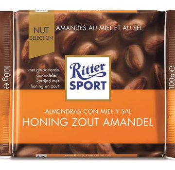 Ritter Sport Ritter Sport Honey Salt Almonds Doos 11X 100Gr