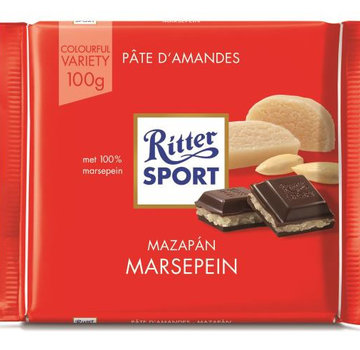 Ritter Sport Ritter Sport Marzipan Doos 12X 100Gr