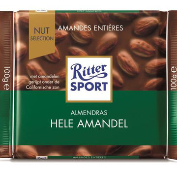 Ritter Sport Ritter Sport Chocolade Met Amandelen  Doos  11X 100Gr