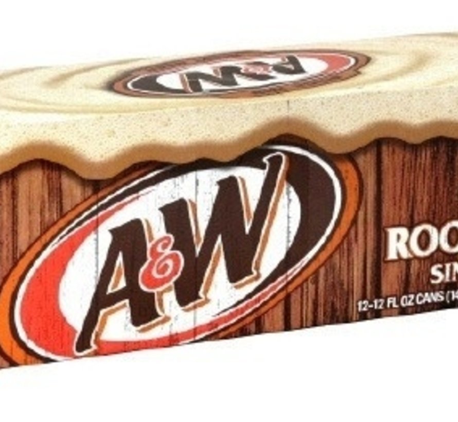 A&W Root beer -Tray 12 Stuks