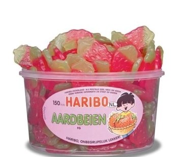 Haribo snoep VEGGIE Aardbeien Haribo -Silo 150 Stuks