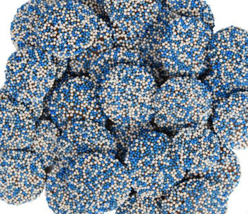 Baby Chocolade Flikjes Blauw  -500 Gram