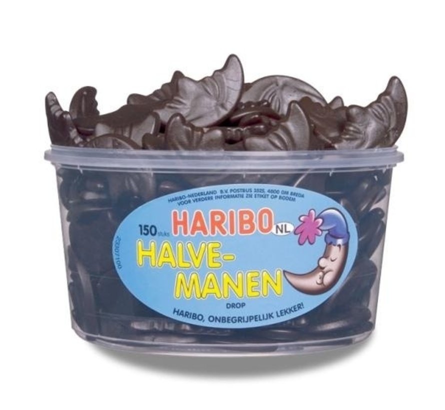 Halve Manen drop Haribo Sio 150 Stuks VEGGIE