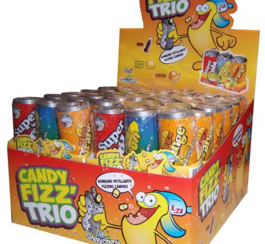 Candy Fizz Trio -Doos 24 Stuks