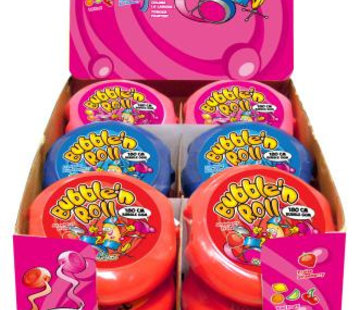 Starsweets REUZE Bubble 'N Roll -Doos 24 Stuks