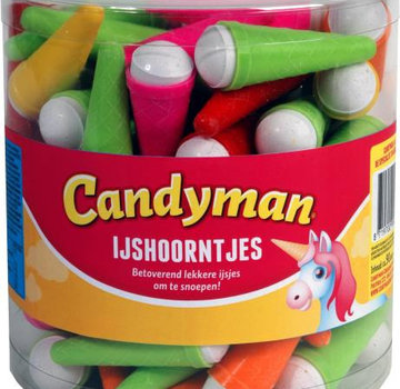 CandyMan Candyman Ijshoorntjes -Silo 90 Stuks