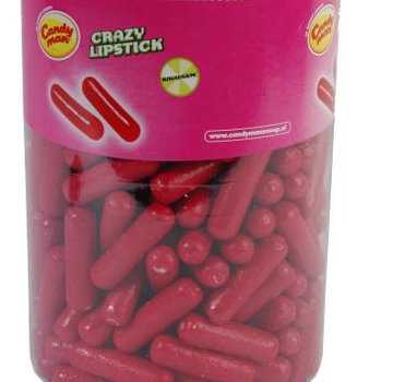 CandyMan Candyman Crazy Lipsticks  Silo 200 Stuks