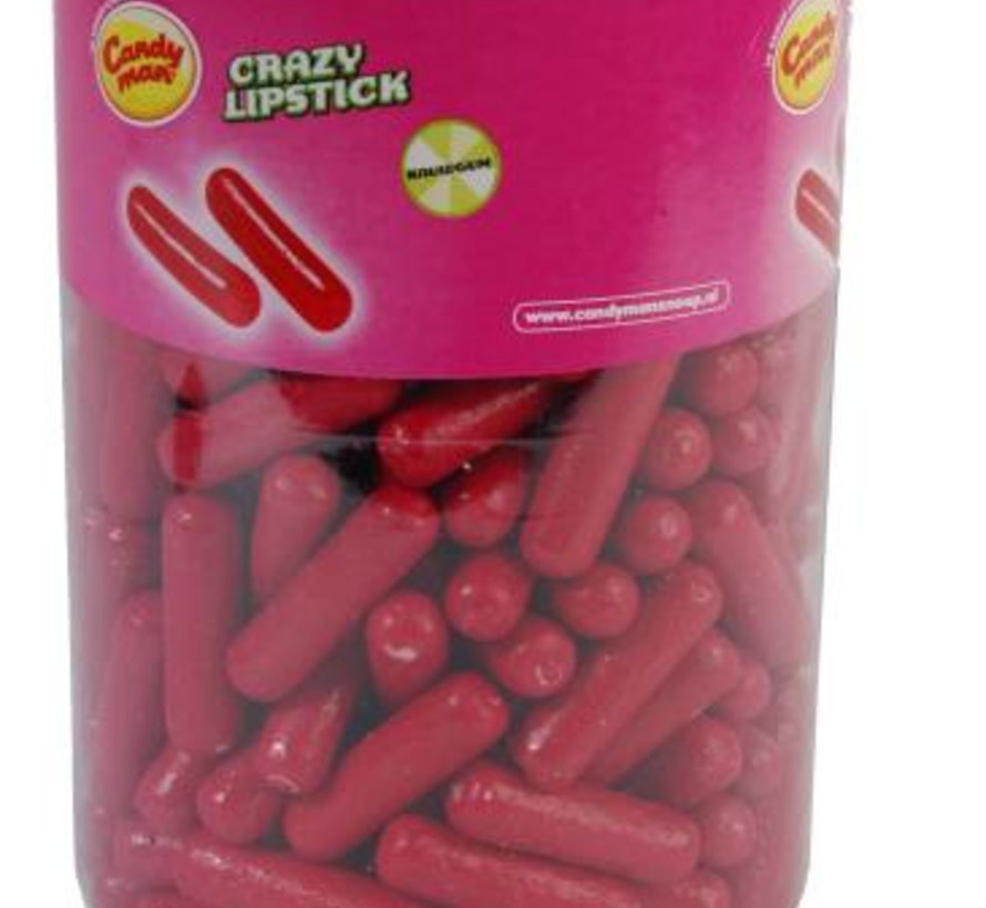 Candyman Crazy Lipsticks  Silo 200 Stuks