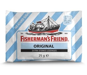 Fisherman's Friend Fisherman Original SUIKERVRIJ -Doos 24 stuks