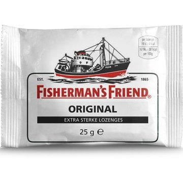 Fisherman's Friend Fisherman Wit Extra Strong -Doos 24 stuks