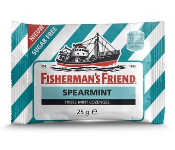 Fisherman's Friend Fisherman Spearmint SUIKERVRIJ -Doos 24 stuks