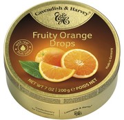 Cavendish &amp; Harvey Fruity Orange Drops -Doos 9 stuks