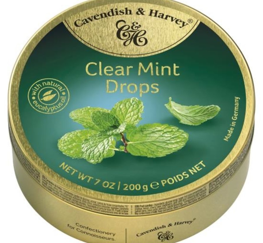 Clear Mint Drops -Doos 9 blikken