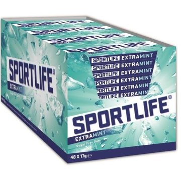 Sportlife Sportlife Extramint Lichtblauw - doos 48 stuks