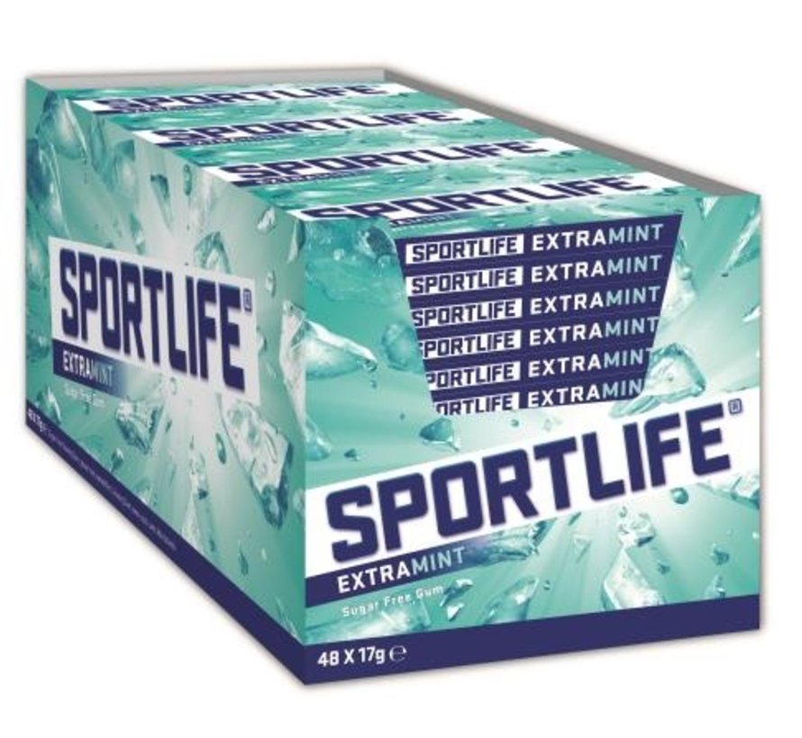 Sportlife Extramint Lichtblauw Snoepdiscounter.nl