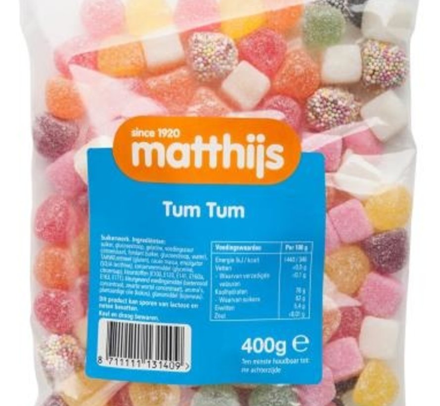 400gr Tum Tum -Doos 20 stuks