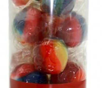 Holland Foodz Regenboogbal -Silo 12 stuks -Vegan