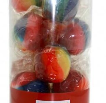 Holland Foodz Regenboogbal -Silo 12 stuks -Vegan