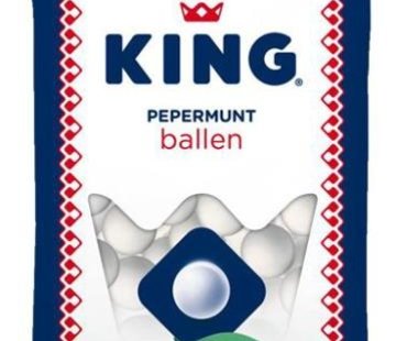 King Pepermuntballen- 12x132 gram