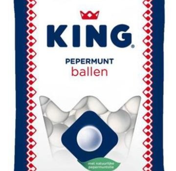King Pepermuntballen- 12x132 gram