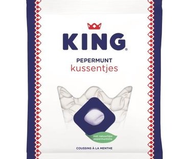 King Pepermunt Kussentjes Softmint -12x175 gram
