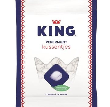 King Pepermunt Kussentjes Softmint -12x175 gram