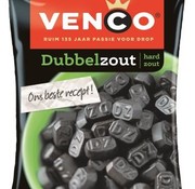 Venco Dubbel Zout Drop -Doos 12x 120 gram