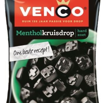 Venco Menthol Kruisdrop -Doos 12 x120 gram