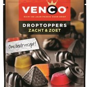 Venco Droptoppers Zacht&Zoet 10x210 gram