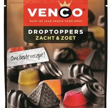 Venco Droptoppers Zacht&Zoet 10x210 gram
