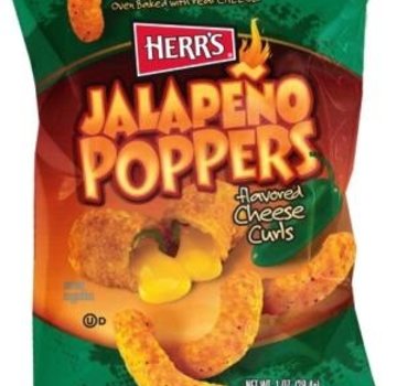 Herr's Food Inc Herr's Jalapeno Curls (Poppers) -Doos 42x28 gram