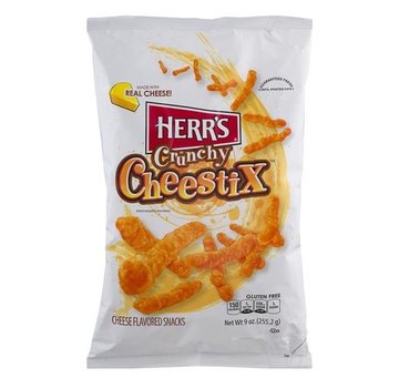 Herr's Food Inc Herr's Crunchy Cheesestix -Doos 8x255 gram