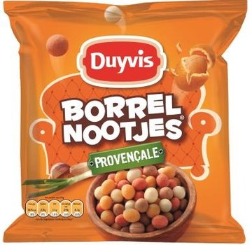 Duyvis Borrelnootjes Provencale 275  gram -Doos 8 stuks