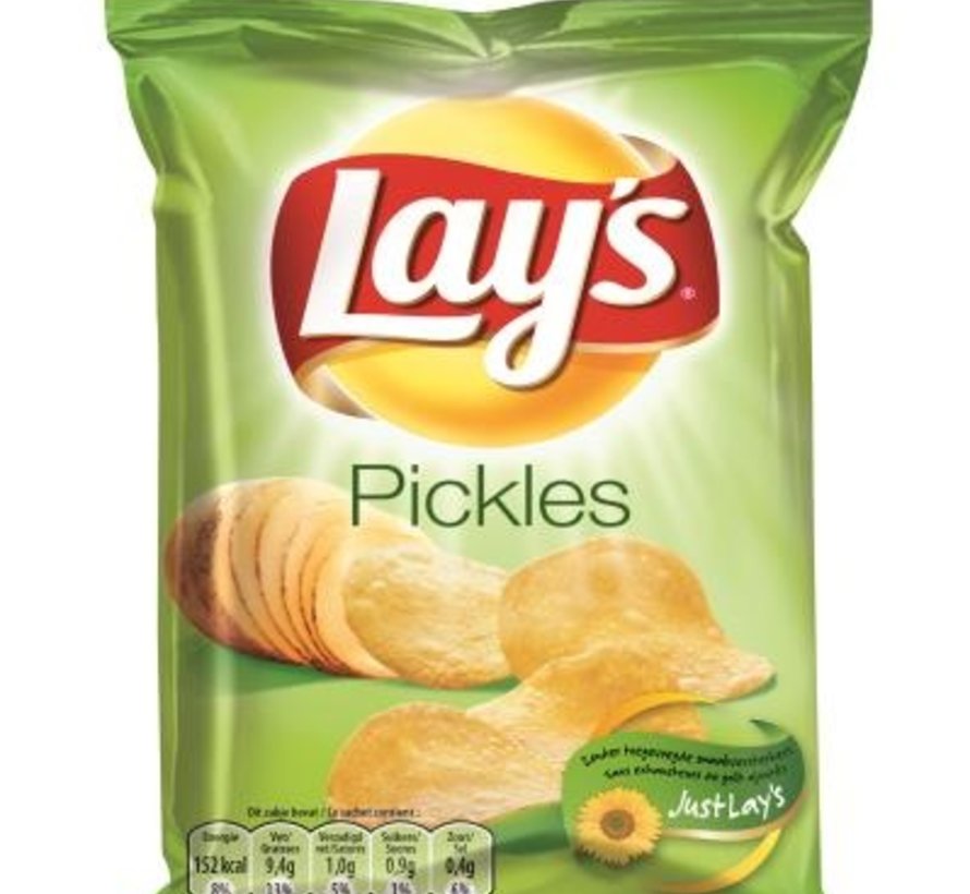 40gr Lays Chips Pickles -Doos 20 stuks