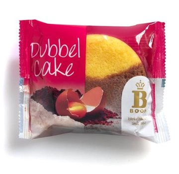 Boom Dubbel Cake 75gr -Doos 24 stuks